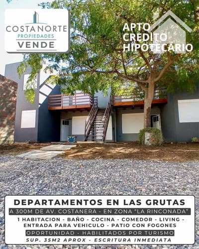 Departamento en venta en las grutas