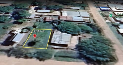 Terreno 250 m2 a una cuadra de soberania nacional