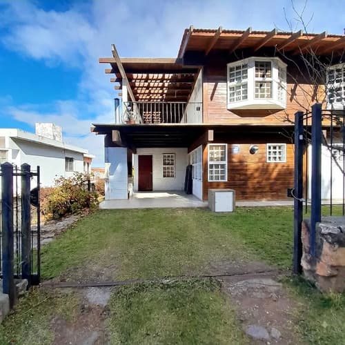 Alquiler departamento 3 dormitorios 1 bano villa del lago tipo cabana en complejo con pileta vista panoramica