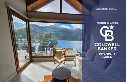 Venta departamento 64 m2 dos ambientes amoblado vista al lago b dos lagos villa la angostura