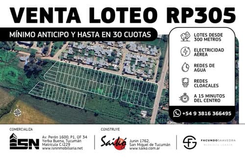 Terreno en venta en las talitas