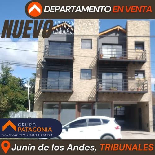 Departamento de 2 ambientes a estrenar en junin de los andes