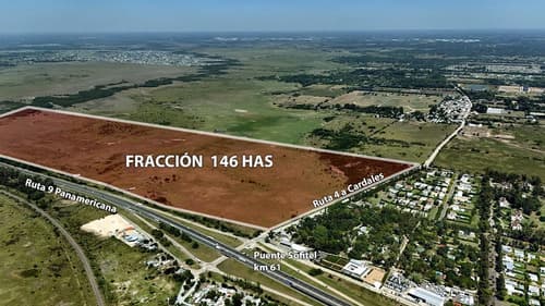 Fraccion 146 has para desarrollo sobre panamericana y ruta 4 puente sofitel km 61