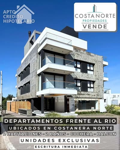 Departamentos frente al rio en costanera norte viedma