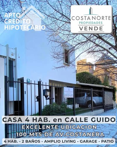 Casa a metros de av costanera viedma