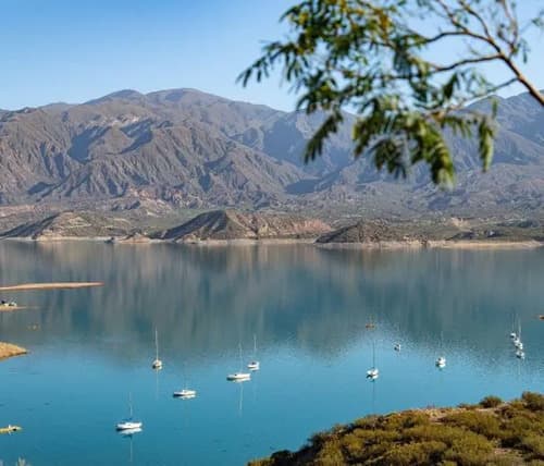 Espectacular terreno en potrerillos vista exclusiva al lago