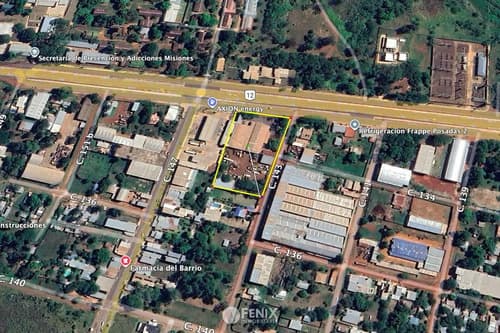 Tf837 terreno en esquina con deposito 6586m2 itaembe mini