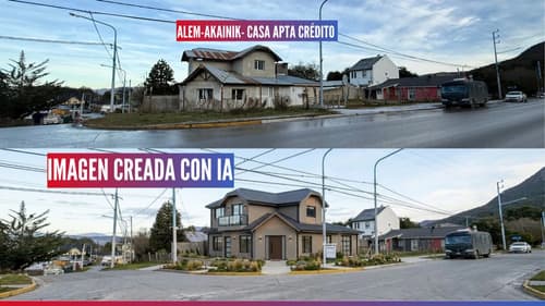 Terreno 450 m2 alem akainik casa a refaccionar