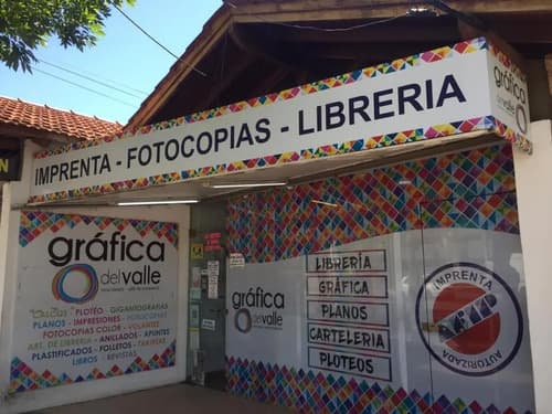 Grafica y libreria en mina clavero se vende