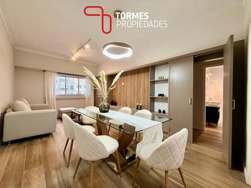 Venta departamento 3 ambientes reciclado y amoblado torreon del monje mar del plata