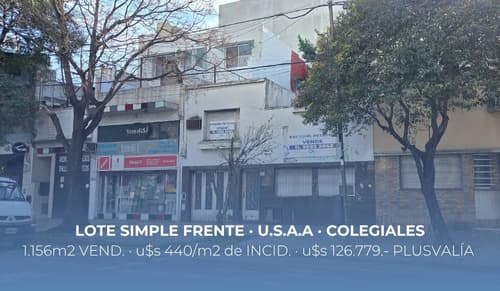 Venta terreno usaa 1156 m vendibles av forest colegiales