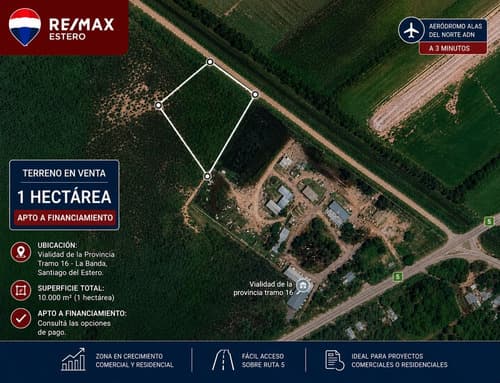 Terreno 133 hectareas oportunidad unica lb