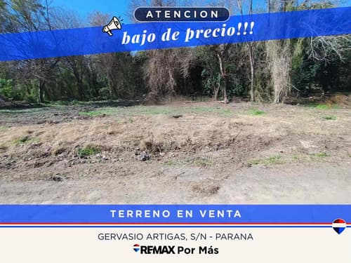 Oporunidad gran terreno de 6000m al sur de parana