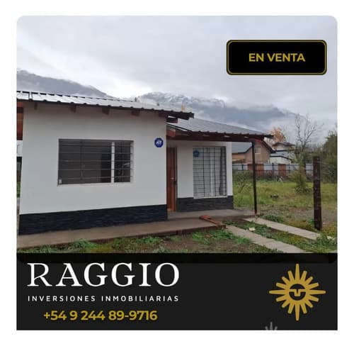 2 casas en el bolson barrio arrayanes so 100