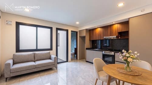 Departamento 55m2 1 dormitorio 2 banos cochera