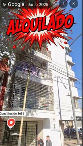 Alquiler depto 2 ambientes zona boedo moderno muy luminoso vista al frente ambos ambientes dueno directo